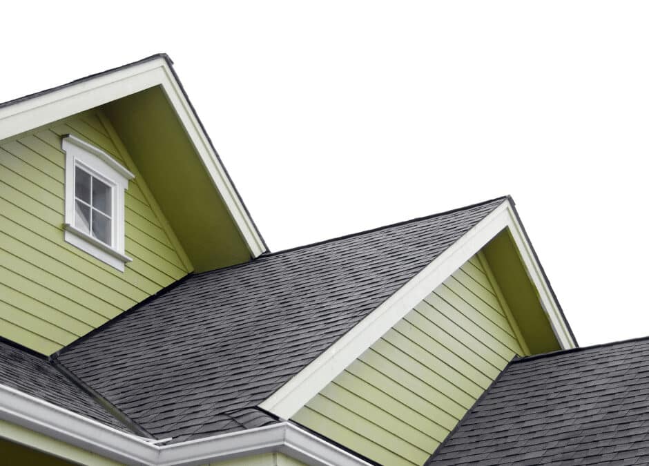 A black roof that absorbs heat and warms your home is one of the ways how a new roof can help reduce your energy bills.